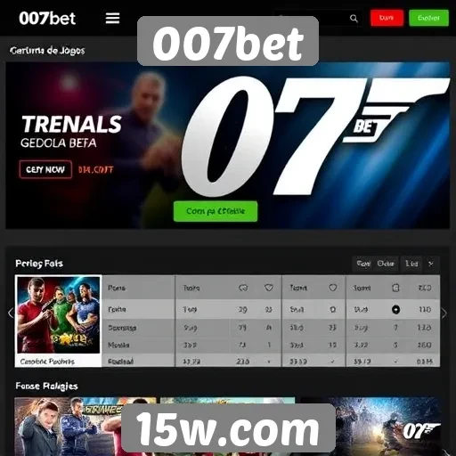 Comparação de jogos disponíveis na plataforma 007bet